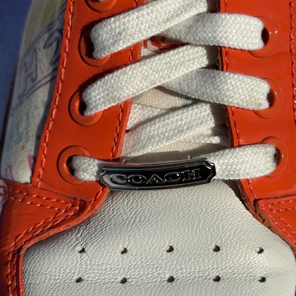 Coach Norra Orange Shoes - Picture 3 of 6